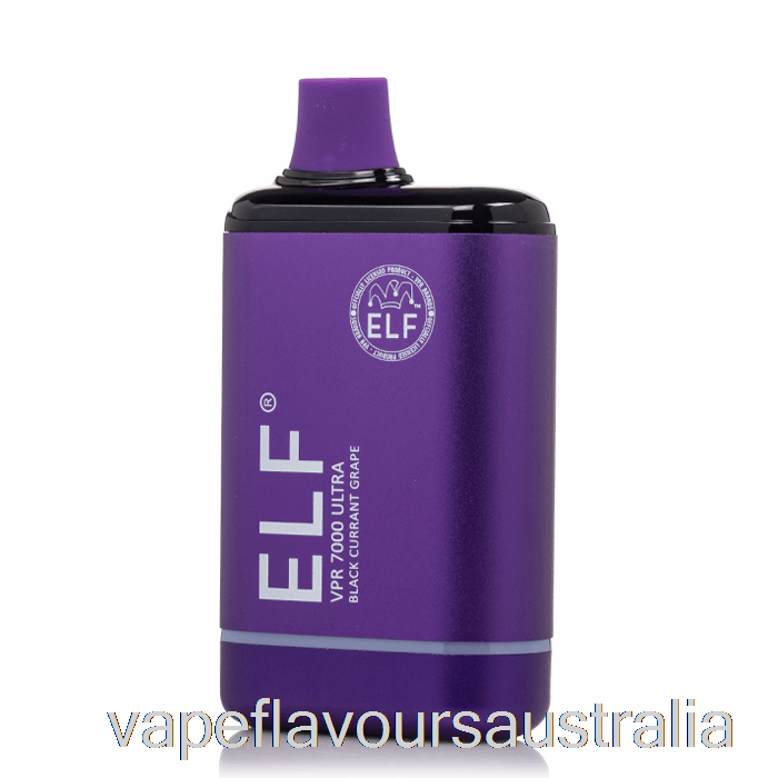 Vape Australia ELF VPR 7000 Ultra Disposable Black Currant Grape